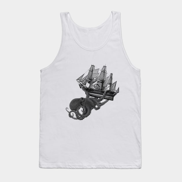 Release the kraken. Tank Top by LAZYJStudios